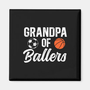 Opa von Llers Sketll Fußball Opa von Llers  Magnet