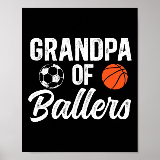 Opa Von Llers Sketll Fußball Opa Von Llers Poster (Vorne)