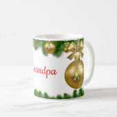 Opa Weihnachtstasse Kaffeetasse (VorderseiteRechts)