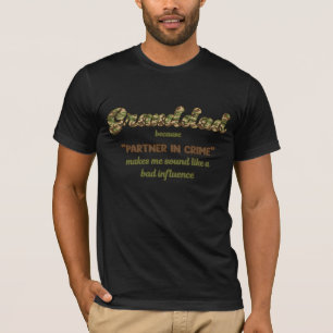 Opa Weil Komplize Lustig Tarnung T-Shirt