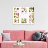 Opa Wir Liebe Sie Foto Collage Canvas Print Leinwanddruck (Insitu (Wohnzimmer))