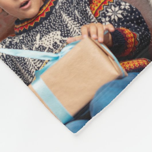 Opa Wir Liebe Sie FotoCollage Fleecedecke (Ecke)