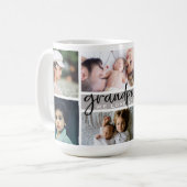 Opa Wir Liebe Sie FotoCollage Kaffeetasse (Vorderseite Links)