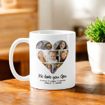 Opa Wir Liebe Sie hören Moderne FotoCollage Kaffeetasse<br><div class="desc">Die Opa We Liebe Sie hören Moderne Foto Collage Geschenk,  dass ihr Herz wärmen wird.</div>