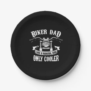 Opa-Zitate   Bester Biker-Vater Pappteller