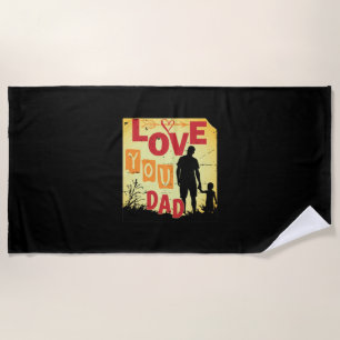 Opa Zitate Liebe dich Papa Strandtuch