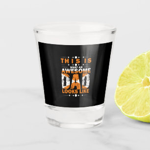 Opa-Zitate Was für ein toller Vater Schnapsglas