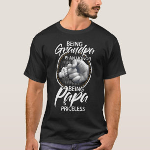 Opa zu sein ist eine Ehre Papa zu sein ist unbezah T-Shirt