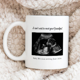 Opa zu Weihnachten Schwangerschaft Ankündigung Kaffeetasse