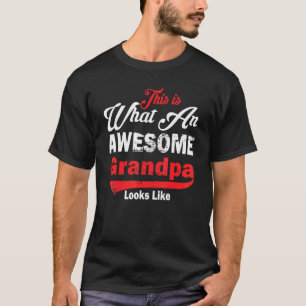 Opa zum Geburtstag Vintage Geburtstag Opa T-Shirt