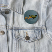 Opabinia - prähistorisches Tier Button (Beispiel)