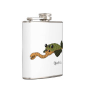 Opabinia - prähistorisches Tier Flachmann (Rechts)