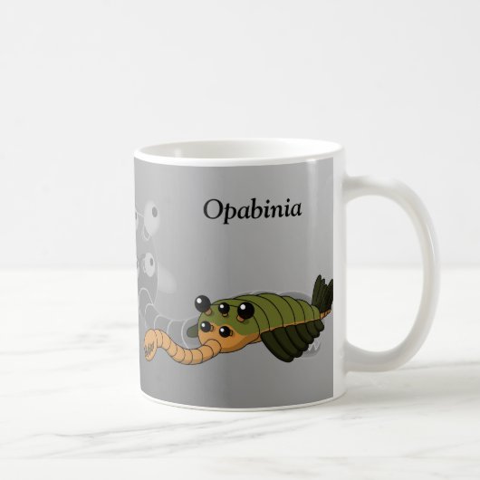 Opabinia - prähistorisches Tier Kaffeetasse (Rechts)