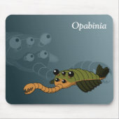 Opabinia - prähistorisches Tier Mousepad (Vorne)