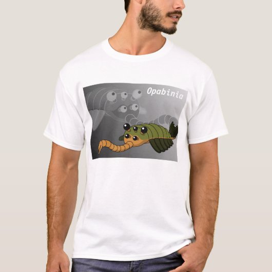 Opabinia - prähistorisches Tier T-Shirt (Vorderseite)