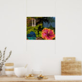 Opaeka'a Falls, Kauai Hawaiian Collage Poster (Küche)