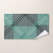 Opake und grüne Kreise oder Kugeln, zur Bildung vo Badhandtuch Set (Handtuch)