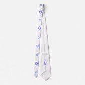 Opal01 Star von David Necktie Krawatte (Rückseite)