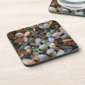 "Opal01" / Untersetzer aus hartem Kunststoff (Linke Seite)