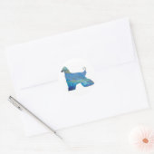 Opal Afghan Hound Stickers (Umschlag)