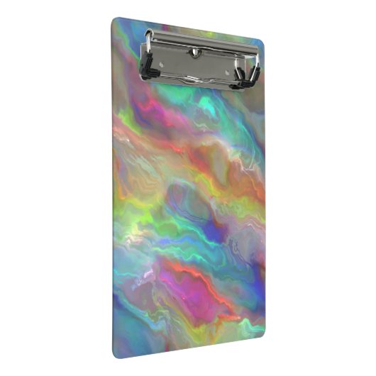 Opal Agate Mini Klemmbrett (Schrägansicht)