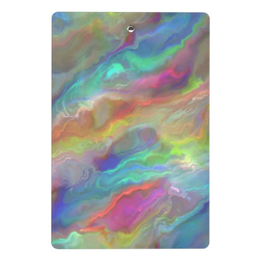 Opal Agate Mini Klemmbrett (Rückseite)