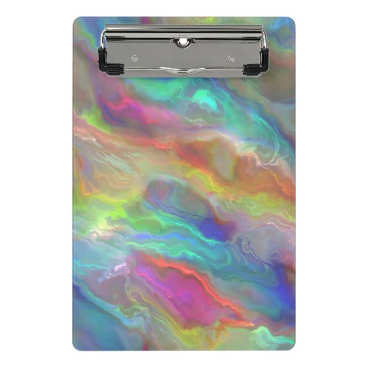 Opal Agate Mini Klemmbrett (Vorderseite)