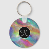 Opal Agate Schlüsselanhänger (Vorderseite)