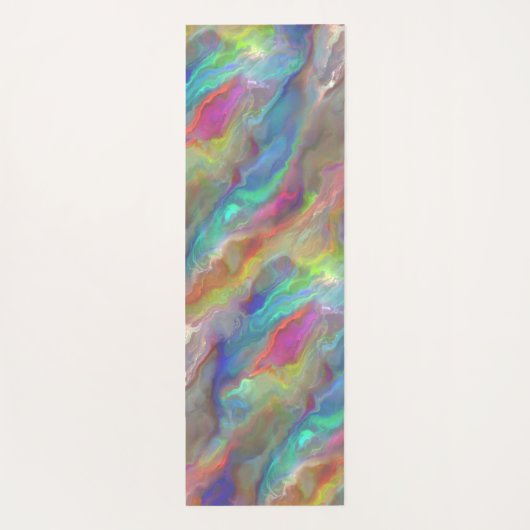Opal Agate Yogamatte (Rückseite)