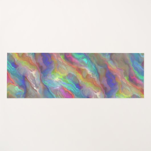 Opal Agate Yogamatte (Vorderseite (Horizontal))