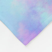 Opal-Aquarellspritze: Fleecedecke (Ecke)