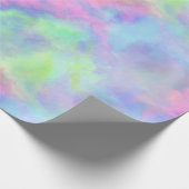 Opal-Aquarellspritze: Geschenkpapier (Ecke)