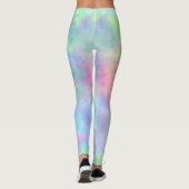 Opal-Aquarellspritze: Leggings (Rückseite)