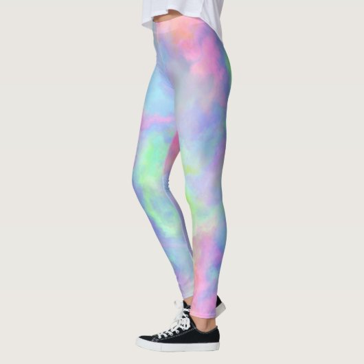 Opal-Aquarellspritze: Leggings (Links)