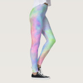 Opal-Aquarellspritze: Leggings (Rechts)