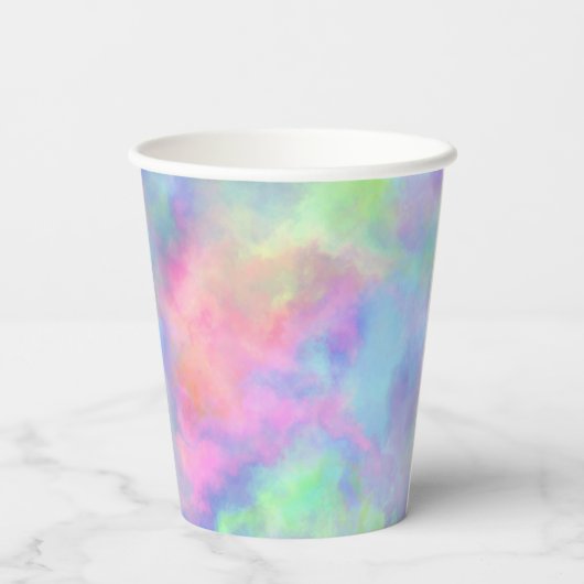 Opal-Aquarellspritze: Pappbecher (Rückseite)