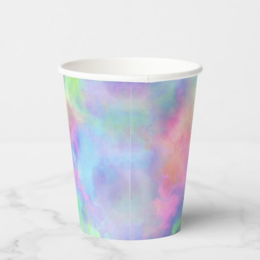 Opal-Aquarellspritze: Pappbecher (Rechts)