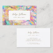 Opal-Background-Visitenkarte Visitenkarte (Vorne/Hinten)