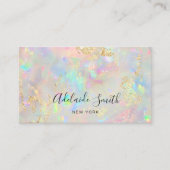 Opal-Background-Visitenkarte Visitenkarte (Vorderseite)