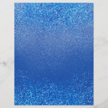 Opal Blue Shimmer Glitzer Dust Scrapbook Paper