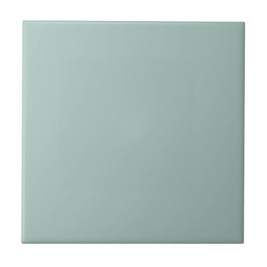 Opal Blue Solid Color Tile Fliese (Vorderseite)