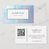 Opal Business Office Zubehör für Schreibtische Visitenkarte (Vorne/Hinten)