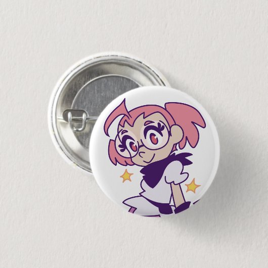 Opal Button (Vorne & Hinten)
