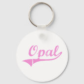 Opal Classic Style Name Schlüsselanhänger (Vorderseite)