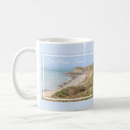 Opal Coast Turquoise Sea and Cliffs Kaffeetasse