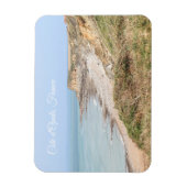 Opal Coast Turquoise Sea and Cliffs Magnet (Vertikal)
