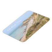 Opal Coast Turquoise Sea and Cliffs Magnet (Linke Seite)