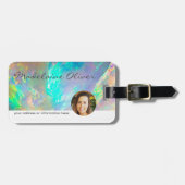 Opal Color Beruflich modern Gepäckanhänger (Vorderseite horizontal)