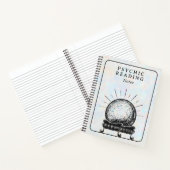 Opal Crystal Ball Psychic Medium Tarot Reader Notizblock (Innenseite)