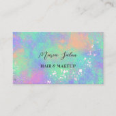 Opal Crystal Gemstone Business Card Visitenkarte (Vorderseite)